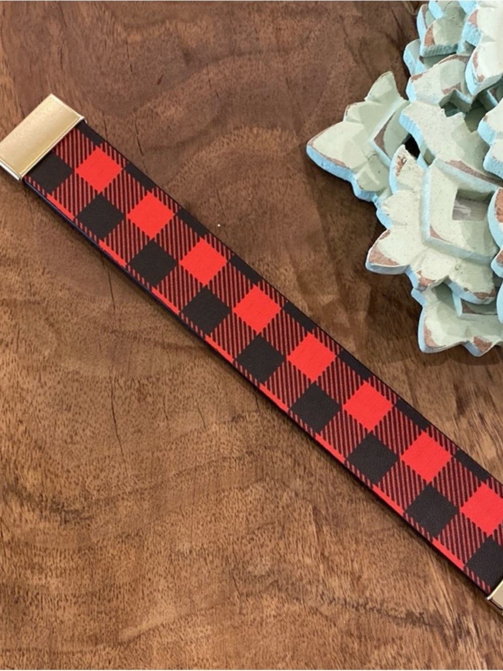 Red & Black Buffalo Check Plaid
Bracelet - Picture 5 of 5